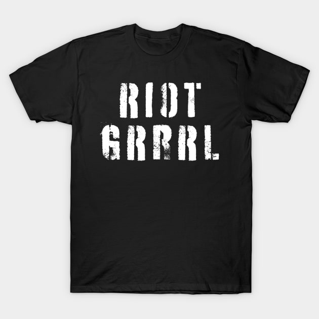 Riot Grrrl T-Shirt by n23tees